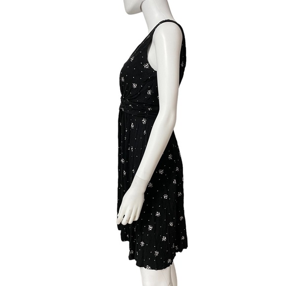 Loft Black V Neck Sleeveless Maxi Dress - Picture 4 of 11